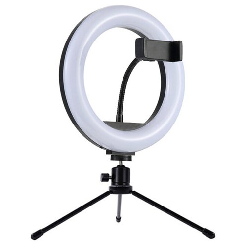 Светодиодная лампа для селфи с держателем для смартфона с пультом белая 138000₽