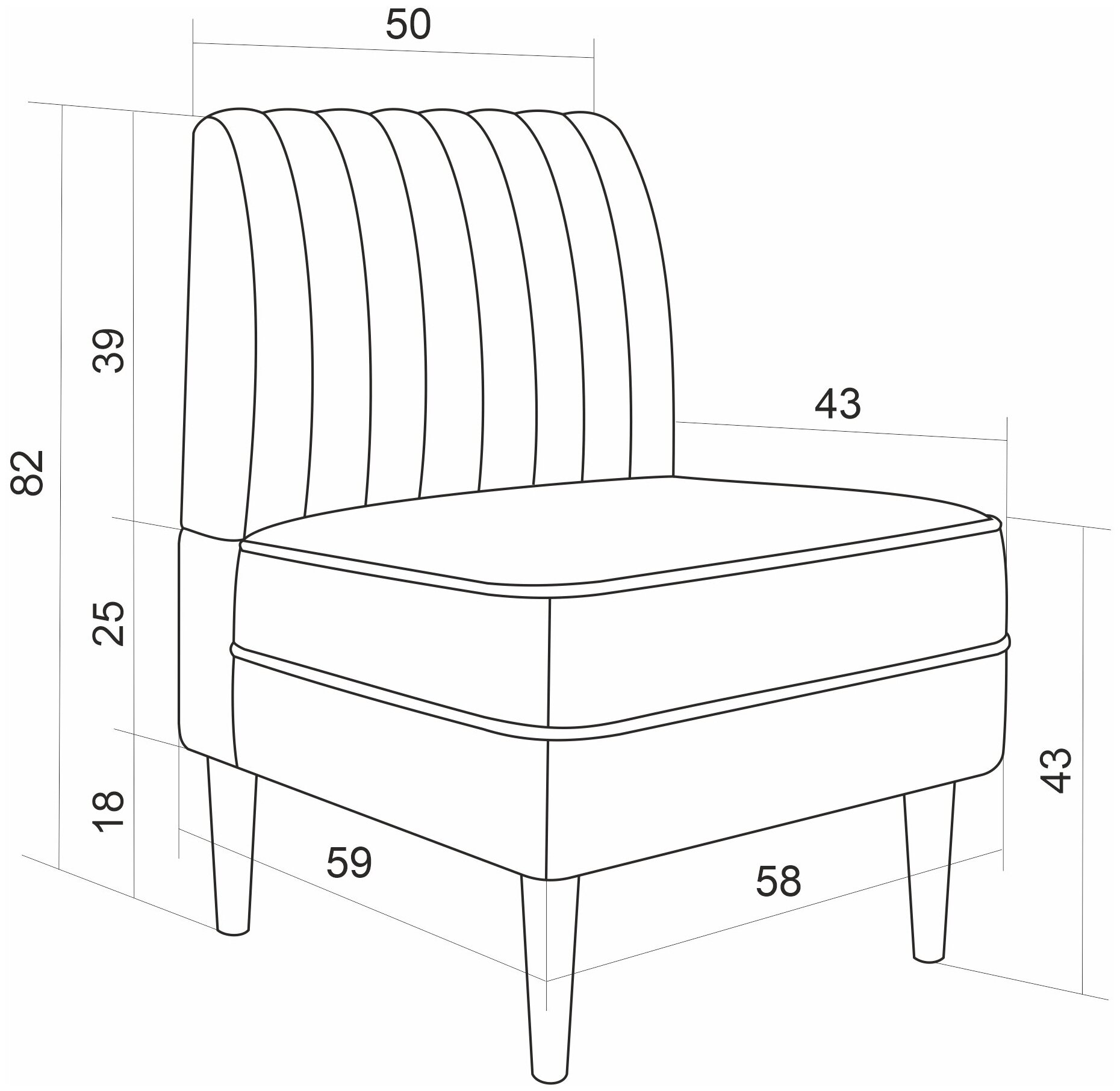 Кресло амма, Велюр, горчичный(№28), 58х82х61 (ШхВхГ) - фотография № 12
