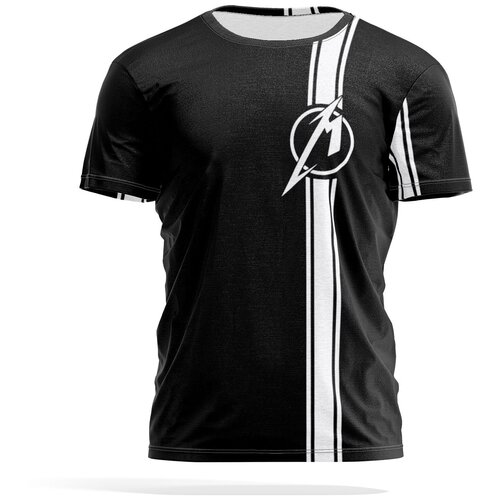 Футболка PANiN Brand, размер L, черный, серый футболка panin brand размер l черный серый