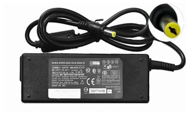 Блок питания для Acer 19V - 4.74A (5.5x1.7) PA-1900-05, PA-1900-34 (90W)