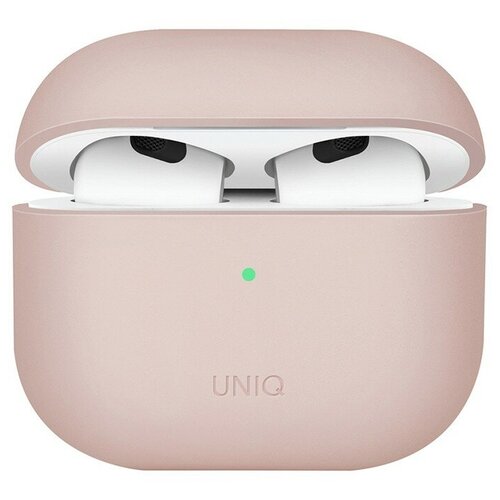 Чехол Uniq для Airpods 3 LINO Liquid silicone pink