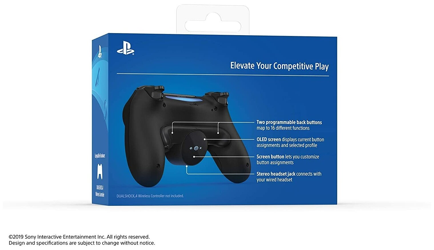 Накладка с задними кнопками DualShock 4 Back Button Attachment