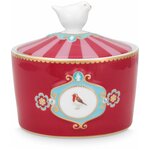 Сахарница Pip Studio Love Birds Medallion Red-Pink, 300 мл, 51.008.004 - изображение