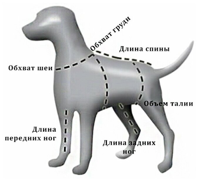 Комбинезон для собак Снежинка OSSO Fashion р.35(кобель) - фотография № 3