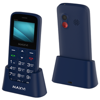 Мобильный телефон MAXVI B100DS Blue