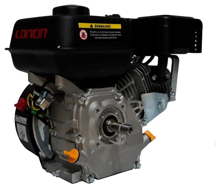 Двигатель бензиновый Loncin G210FA (A type) D20 (7л.с., 212куб.см, вал 20мм, ручной старт) - фотография № 4