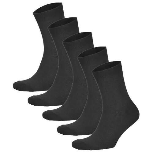 Носки , 5 пар, размер 39-40, черный носки avani 5 пар размер 39 40 черный