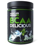 Muscles Design Lab / Аминокислоты BCAA Delicious - Sweet Mint / Сладкая Мята / BCAA 2:1:1 / БЦАА порошок / 200 гр - изображение