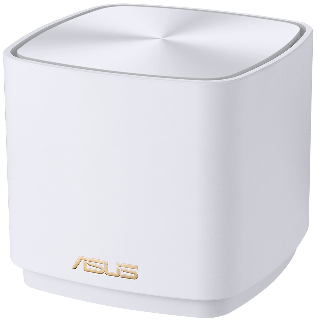 Wi-Fi роутер ASUS XD4 (W-1-PK)// роутер, из 1 точки доступа, 802.11b/g/n/ac/ax, до 574 + 1201Мбит/c, 2,4 + 5 гГц, белый ; 90IG05N0-MO3R60