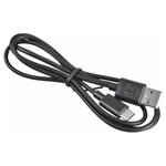 Кабель USB Buro BHP USB - Type-C 1м, black - изображение