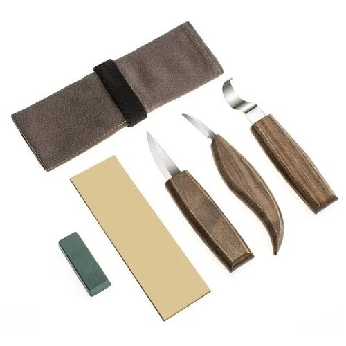 Набор ножей для резьбы по дереву, 5 шт. набор ножей 3 предмета 3 ножа для чистки 9 см микс