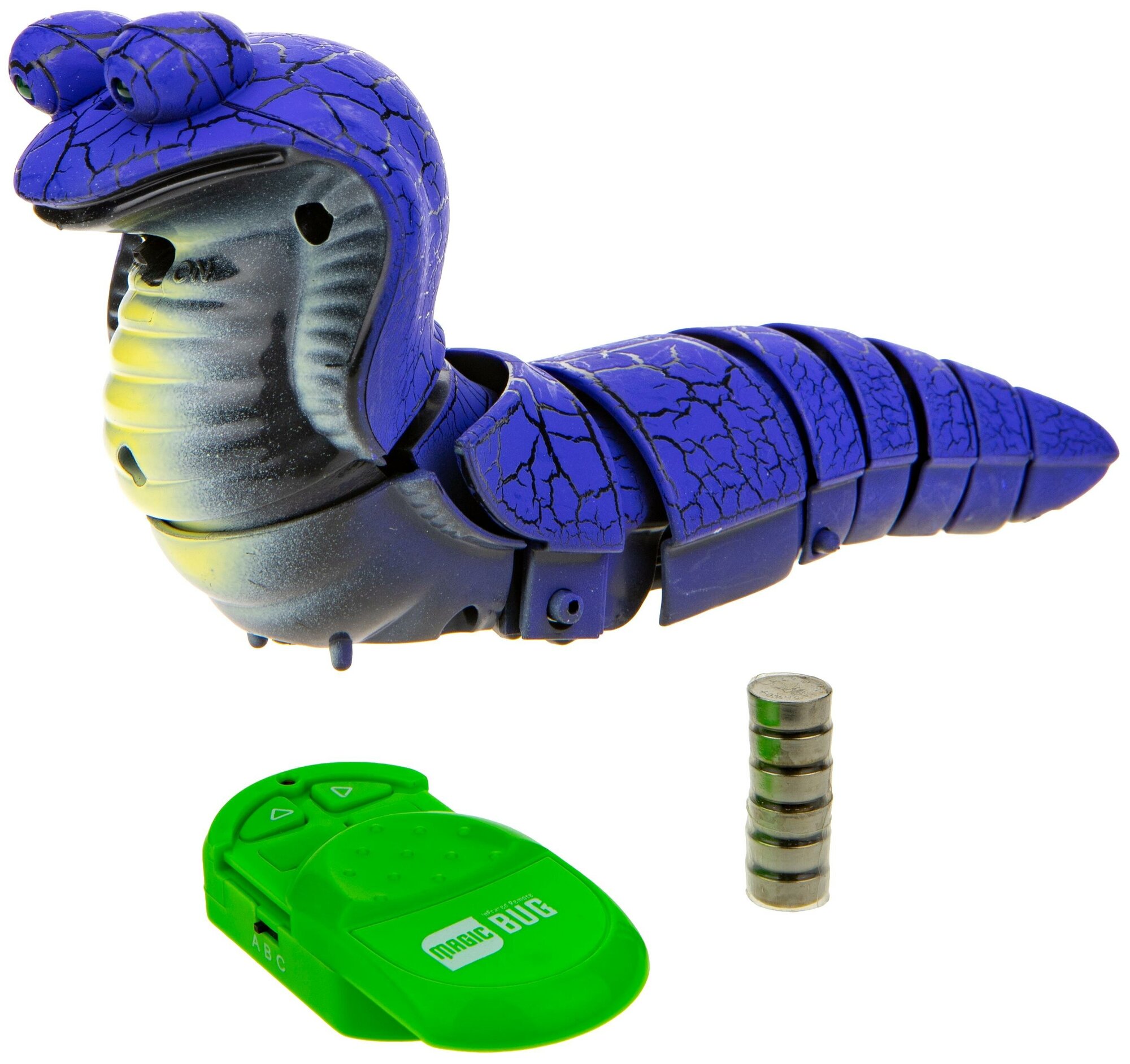 RoboLife Робо-Змейка синяя (Т18752) 1toy - фото №1