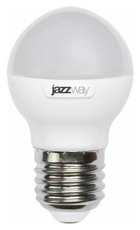 JazzWay Лампа светодиодная PLED-SP 9Вт G45 шар 3000К тепл. бел. E27 820лм 230В JazzWay 2859631A