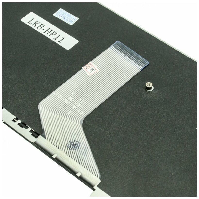 Клавиатура для ноутбука HP Pavilion DV3-2000 DV3-2100 Series Плоский Enter Черная С подсветкой PN NSK-H7L0R