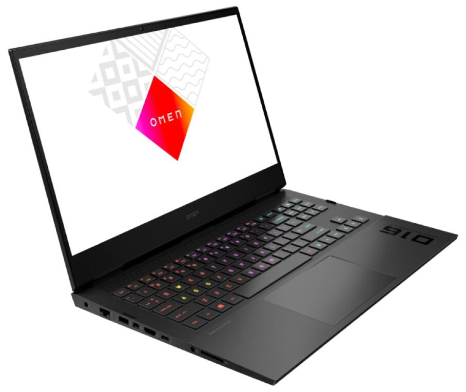 Ноутбук 161 IPS FHD HP Omen 16-b0033ur black Core i7 11800H16Gb1Tb SSD3060 6Gbno OS 4E1R7EA