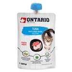 Лакомство Ontario для котят паштет из свежего мяса тунца 90г - изображение