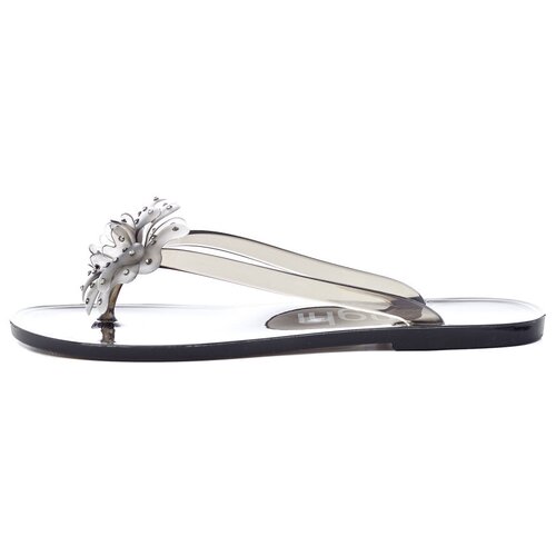 фото Сланцы с декоративным цветком menghi ru 36.5-37 / eu 37 / 37