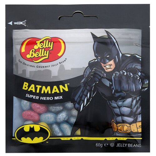 Драже Jelly Belly Super Hero Batman Супергерой Бэтман, 60г.