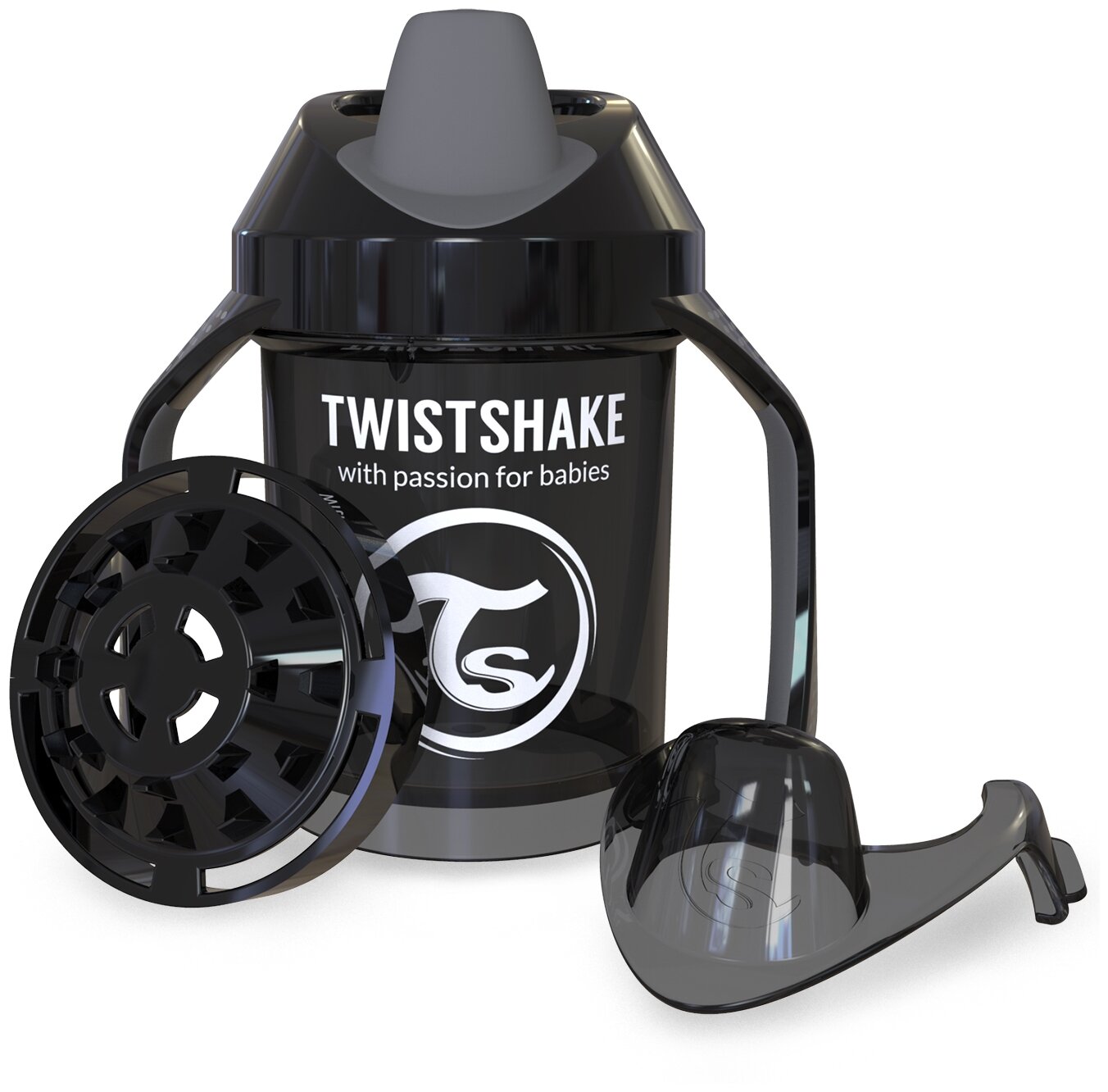 Поильник Twistshake Mini cup, цвет: синий - фото №6