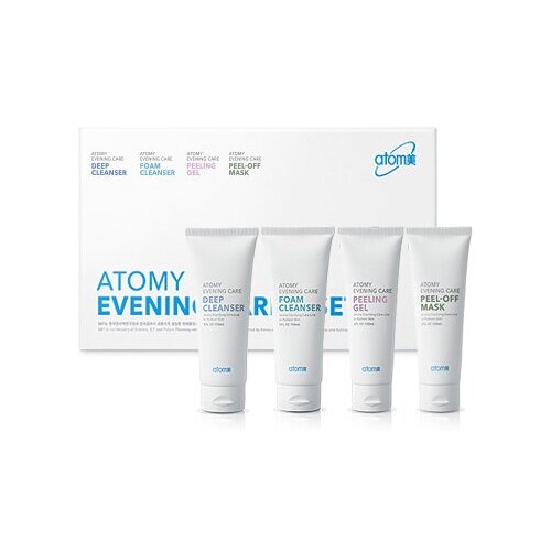Набор вечернего ухода 4х Ступенчатая система очищения