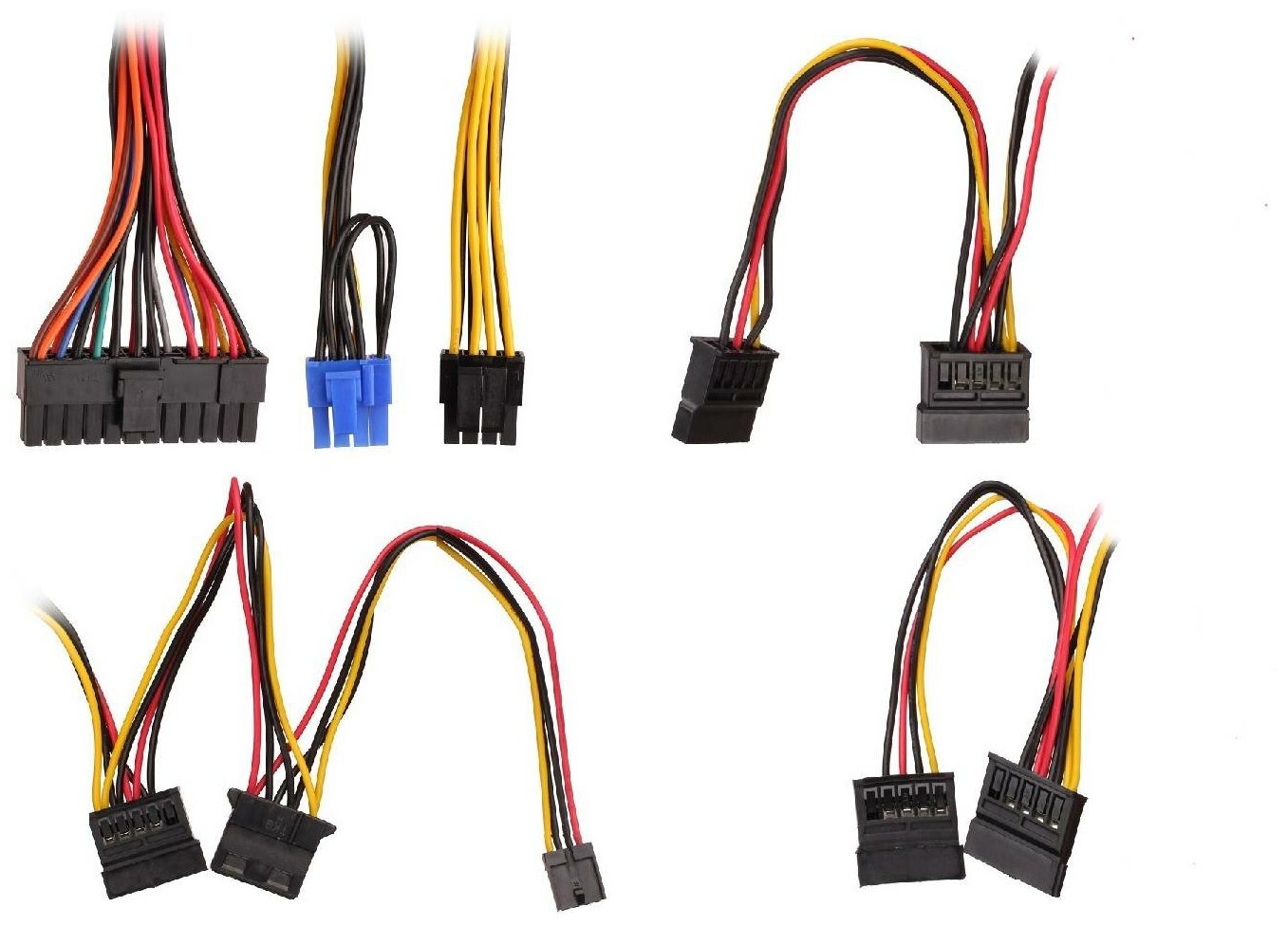 Блок питания EXEGATE 650NPXE (ATX, PPFC, PC, 12cm fan, 24pin, (4+4)pin, PCIe, 3xSATA, 2xIDE, FDD, black, кабель 220V в комплекте)