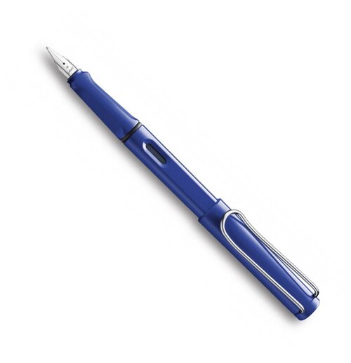 Перьевая ручка LAMY safari, F, синий