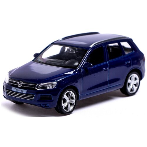 Машина металлическая Автоград VOLKSWAGEN TOUAREG, 1:43, цвет синий машина металлическая volkswagen touareg 1 43 цвет синий