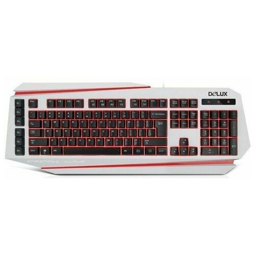 Клавиатура Delux K9500 WhiteBlack 206000₽