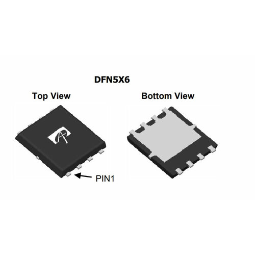 Микросхема AON6516 N-Channel MOSFET 30V 56A DFN5x6 10 шт irfb260npbf irfb260n fb260n или irfb23n20d или irfb23n15d to 220 56a 200v mosfet