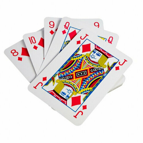 Гигантские игральные карты большие А4 (28х20см)