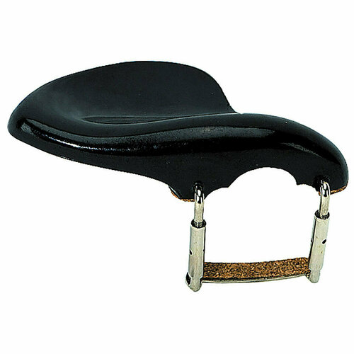 CHR-567 3/4 подбородник для скрипки с креплением, крашенный клён черный, размер 3, 4