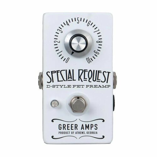Greer Amps Special Request D-Style FET Preamp