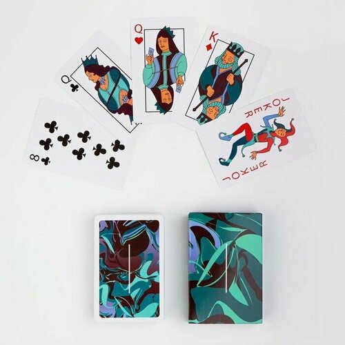 Карты игральные бумажные 54 шт 300 грм2 87 х 57 см 531₽