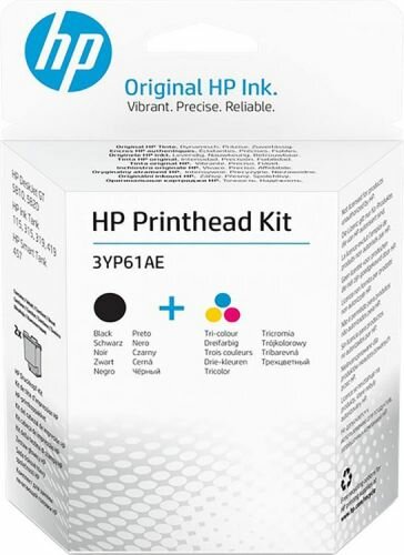 Комплект HP M0H50A+M0H51A 3YP61AE печатающих головок, черный, трехцветный для HP HP GT5810, GT5820, Ink Tank 115/315/319/419