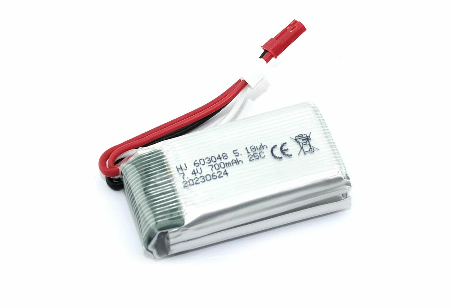 Аккумулятор Li-Pol 7.4V 603048 700mAh JST