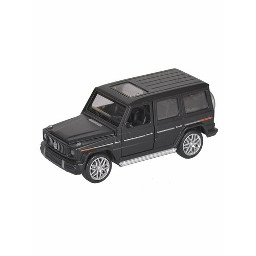 Модель машины Mercedes-Benz AMG G63 1/36 свето-звуковые эффекты, 12см, черный, 1 шт.