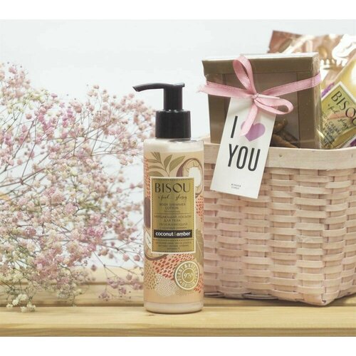 Bisou Мерцающий увлажняющий лосьон для тела с эффектом шелкового сияния Body Shimmer Lotion