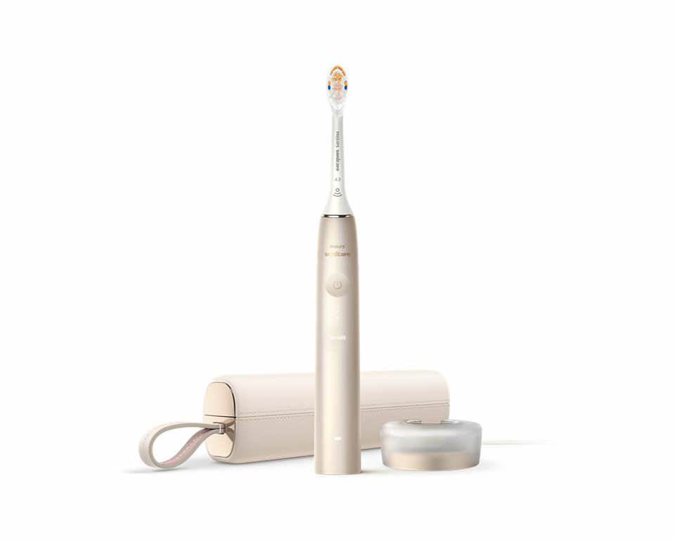 звуковая зубная щетка Philips Sonicare 9900 Prestige HX9996/11, золотистое шампанское