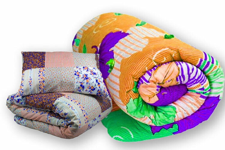 фото Спальный комплект для рабочих (матрас, подушка, одеяло) 60х190