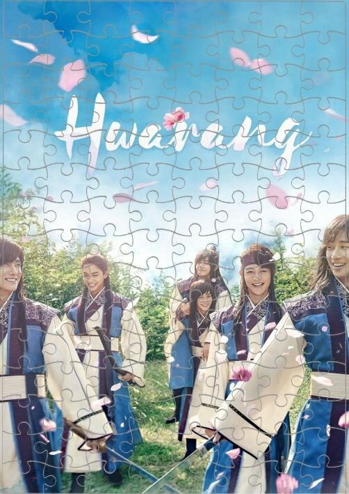 Пазл Отряд Хваран, Hwarang №8, А4