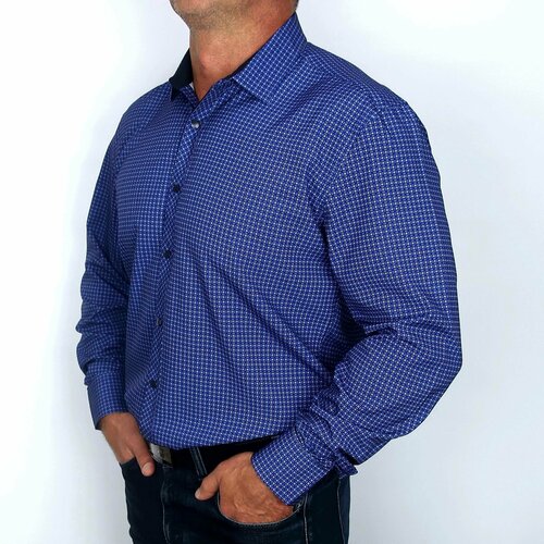 фото Рубашка westcolor, размер 5xl, синий