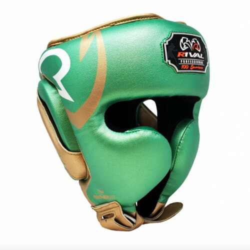 Шлем боксерский RIVAL RHG100 PROFESSIONAL HEADGEAR, размер XL, зеленый