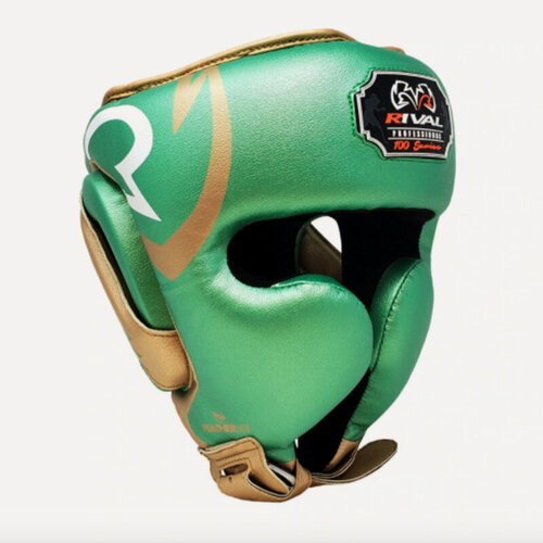 Изображение товара Шлем боксерский RIVAL RHG100 PROFESSIONAL HEADGEAR, размер L, зеленый