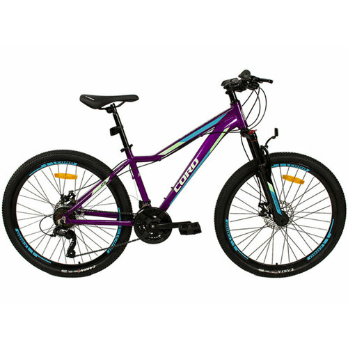 Женский велосипед Maxiscoo Cord Starlight 26, год 2023, цвет Фиолетовый, ростовка 15