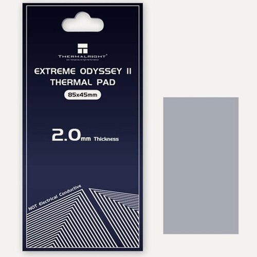 Изображение товара Термопрокладка Thermalright Extreme Odyssey II 85x45x2.0мм (ODYSSEY-II-85X45-2.0)