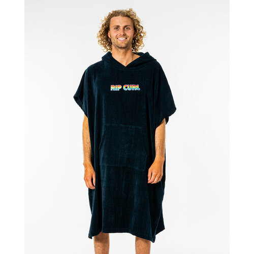 Полотенце-пончо; М; ICONS HOODED TOWEL; цвет 0049 NAVY; размер TU