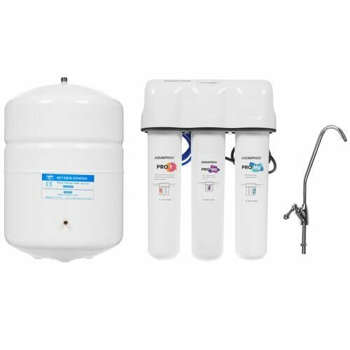 Фильтр Аквафор "Osmo Pro-100", для жесткой и мягкой воды, с обратным осмосом — фото 1