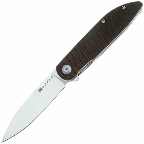 Складной нож Sencut Bocll II satin сталь D2 S22019-1, рукоять Black G10 складной нож sencut bocll ii d2 steel satin handle g10 black