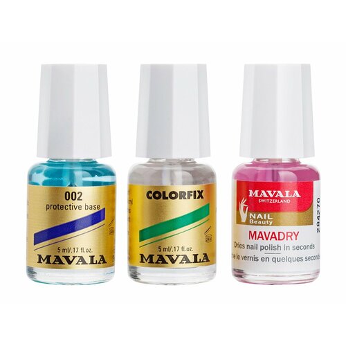 Набор для ногтей Mavala 1,2,3 Manicure Set кусачки для ногтей manicure set цвет металл 6см