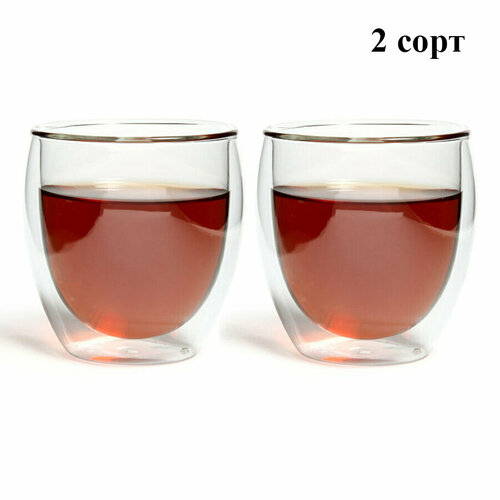 (2 сорт) Стакан с двойными стенками Киото 250 мл (2 шт.), арт. 05133